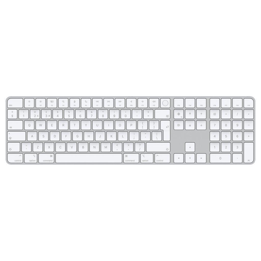 Apple Magic Keyboard with Touch ID and numeric keypad