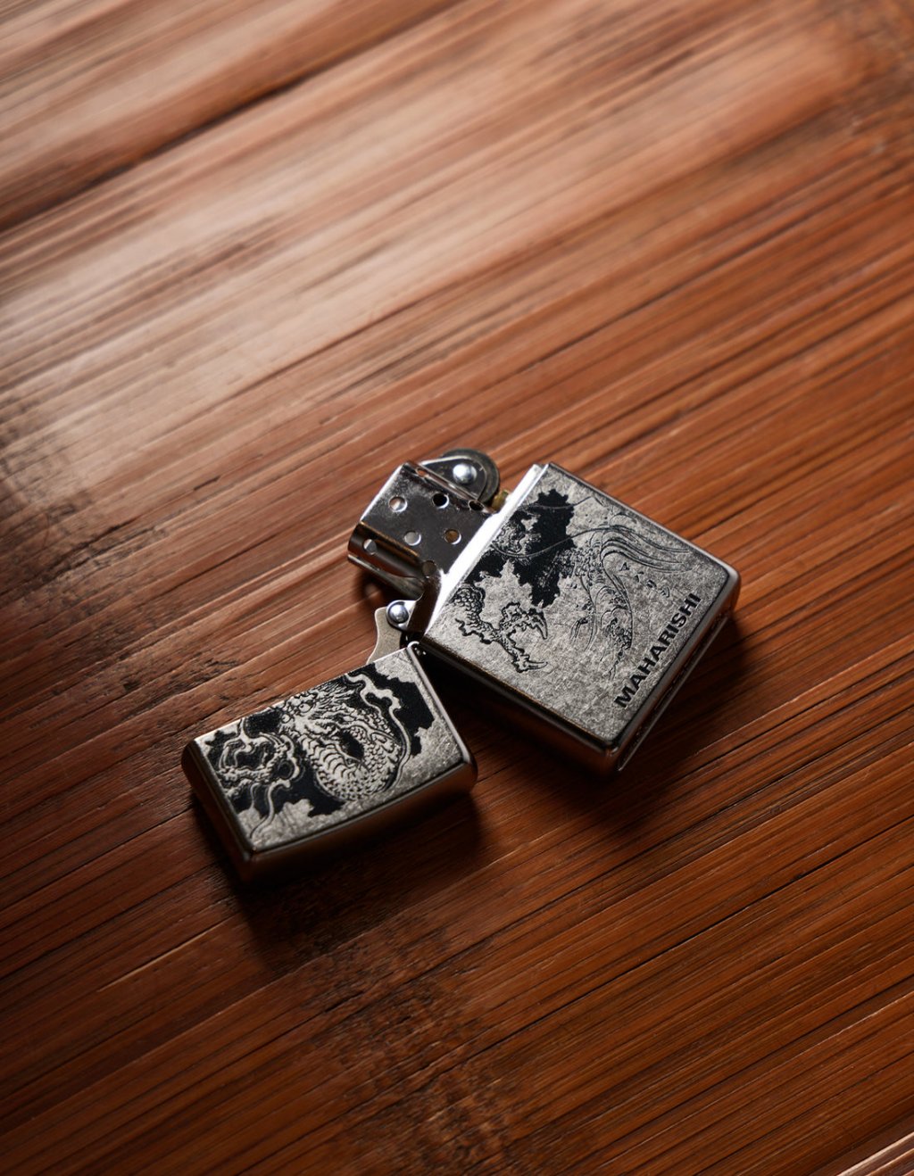 Fire Dragon Engraved Zippo Lighter