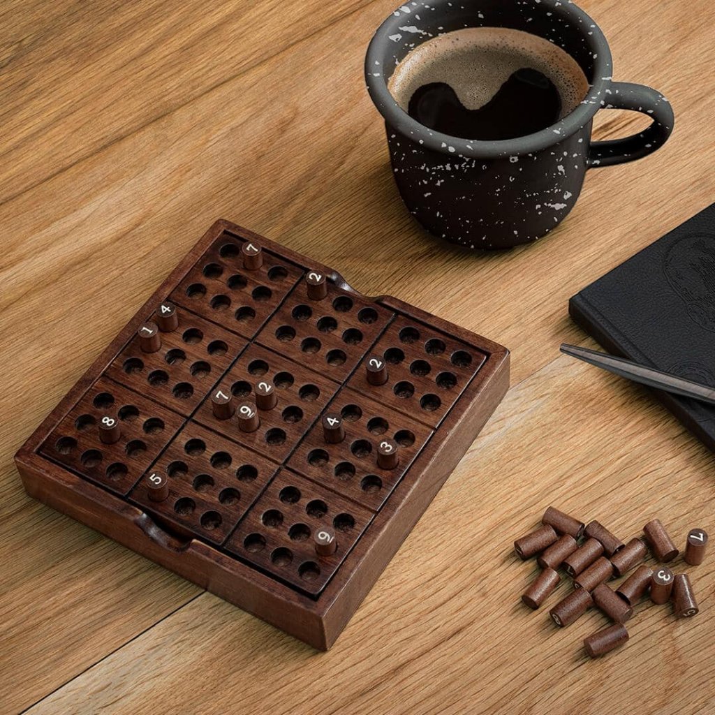 Iron & Glory Wooden Sudoku