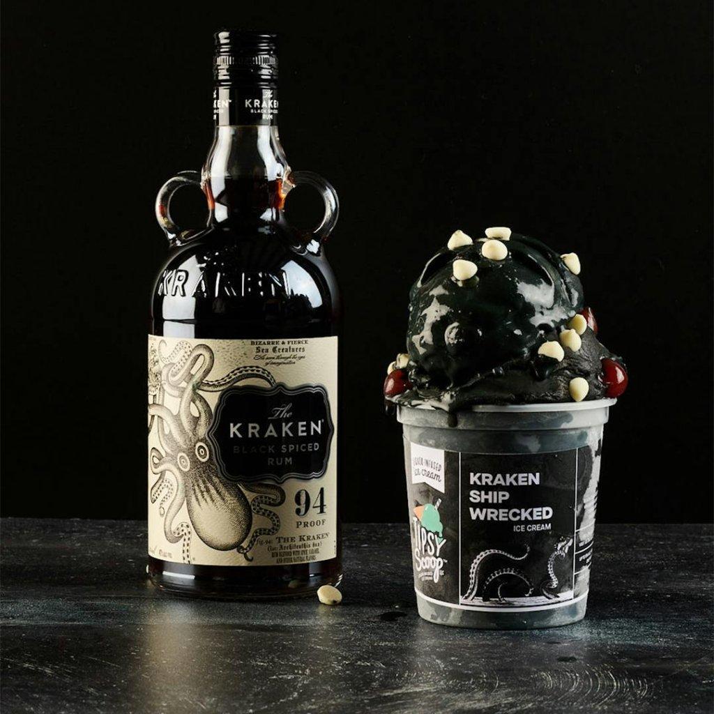 Kraken Ship Wrecked – 4 Pints of boozy ice cream