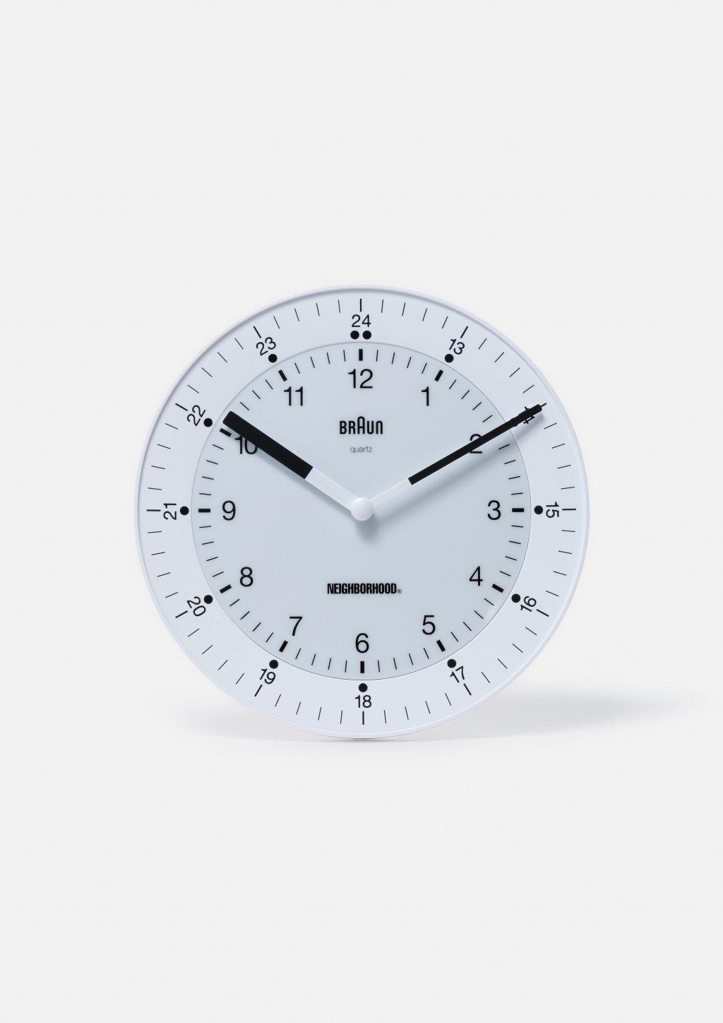 Neighborhood x BRAUN Wall Clock