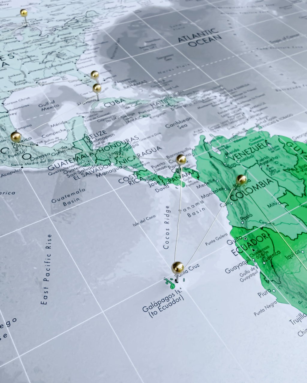 Push Pin Maps from The Future Mapping Company
