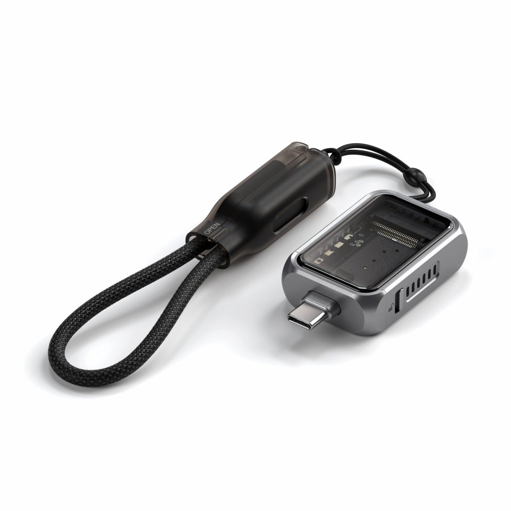 Satechi Mini is a portable NVMe SSD Enclosure