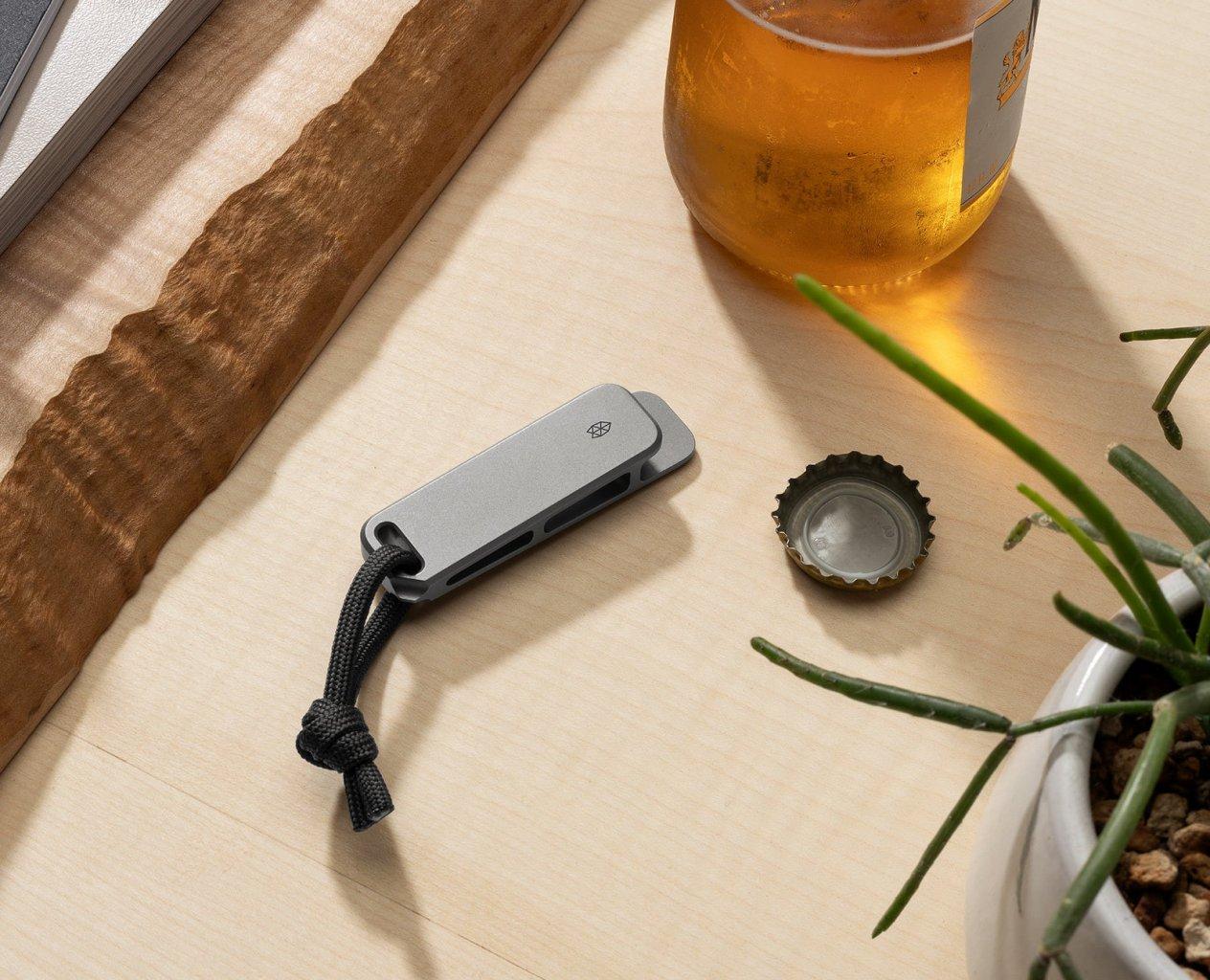 The James Brand Titanium Bottle Opener