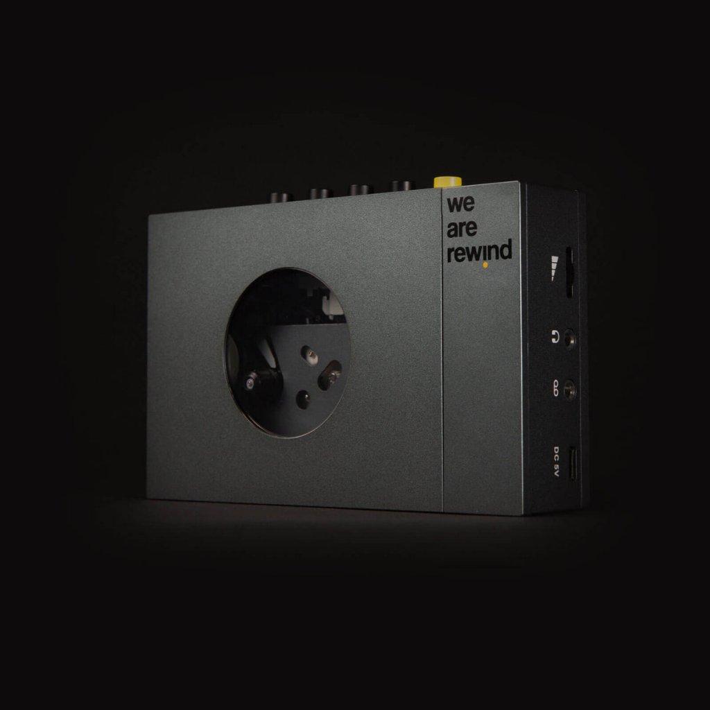 WE ARE REWIND Bluetooth Cassette Player