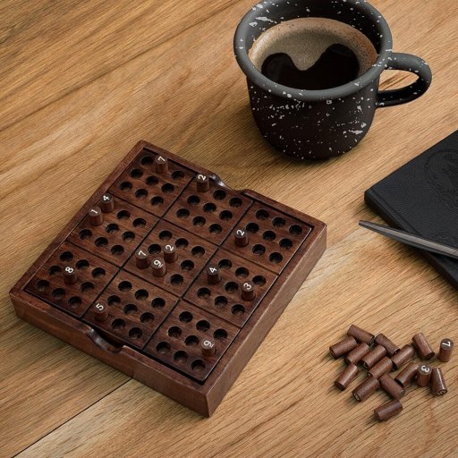 image of Iron & Glory Wooden Sudoku