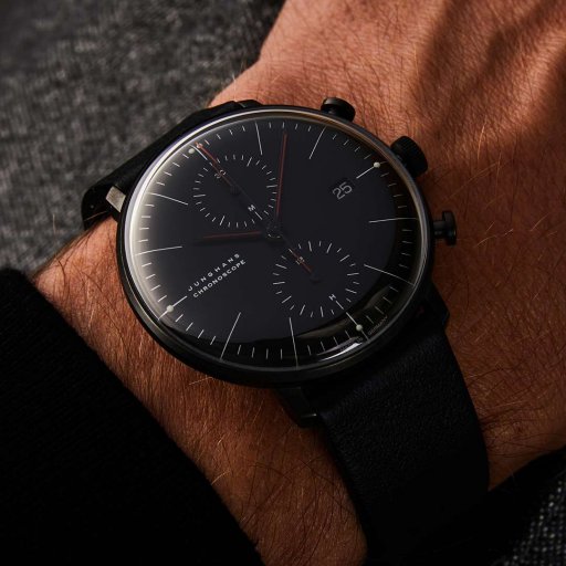 image of Junghans max bill Chronoscope Bauhaus Watch