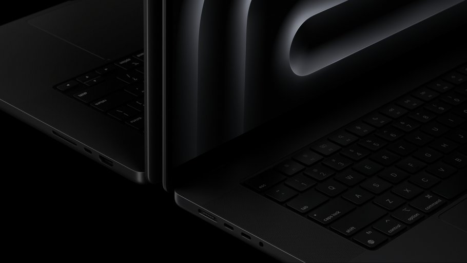 image of MacBook Pro in Space Black