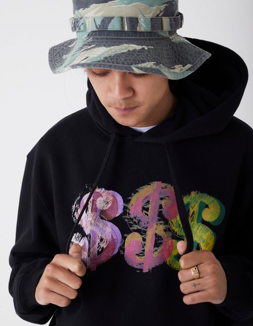 image of Maha Warhol Dollar Sign Hooded Sweat