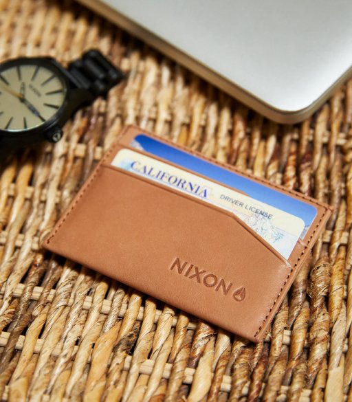 image of Nixon Flaco Leather Card Wallet