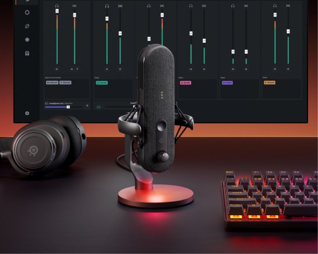 image of SteelSeries Alias USB C Condenser Mic