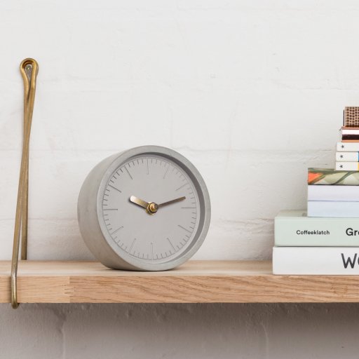 image of Suck UK Concrete Clock