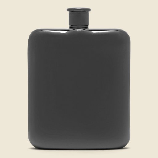 image of Viski Gunmetal Flask