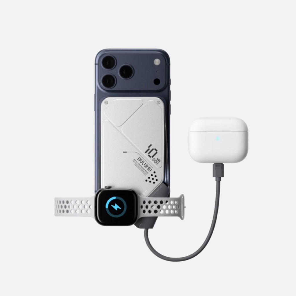 Photo 1 of aulumu M10 multi-charging power bank – 10,000mAh for iPhone and Apple Watch