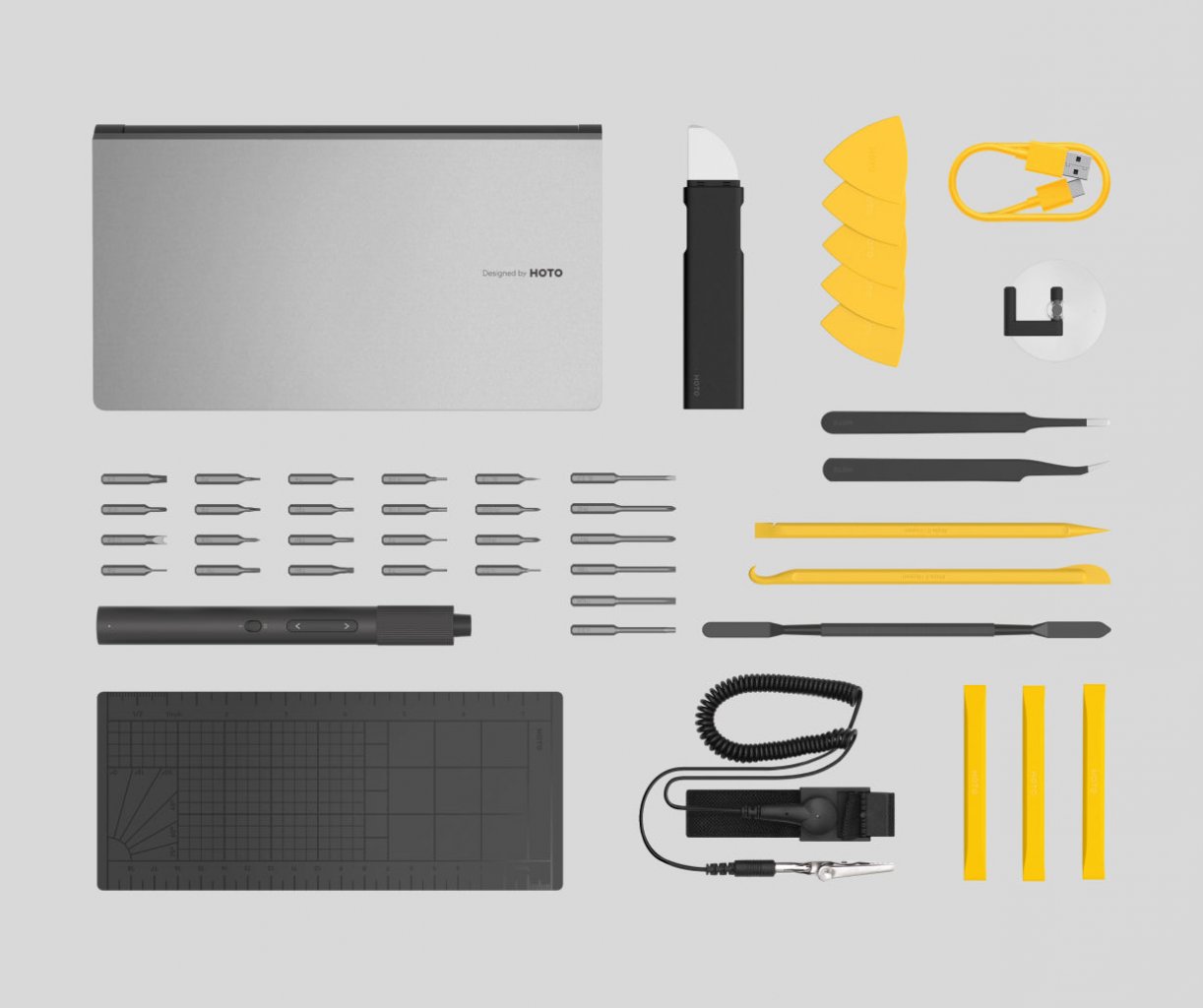 Photo 2 of Hoto Tools Precision Screwdriver Kit Pro