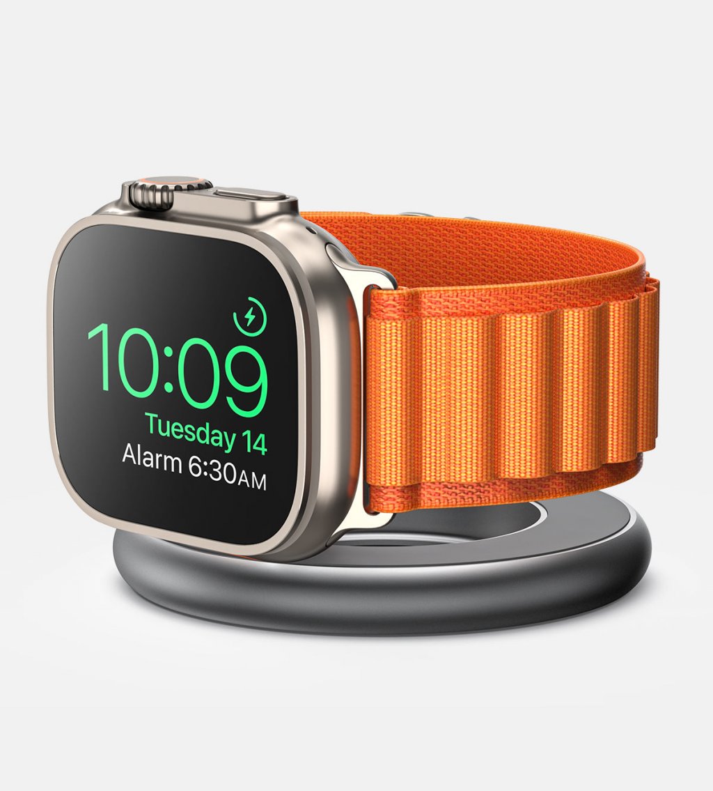 Photo 2 of KUXIU X61 Wireless Charger and Stand for Apple Watch